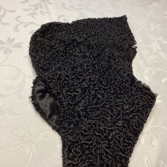 Lambs wool fur collar vintage. Njce style - Picture 7 of 9